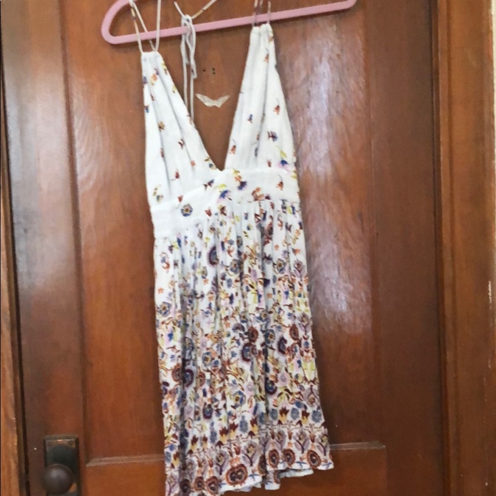 Dress blue floral